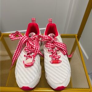 Nike RYZ 365 II Sneakers – White & Pink Gingham – Women’s Size 7.5